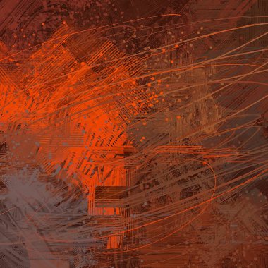 Farklı renk kalıplarına sahip soyut grunge arkaplanı