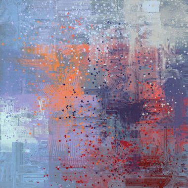 Farklı renk kalıplarına sahip soyut grunge arkaplanı