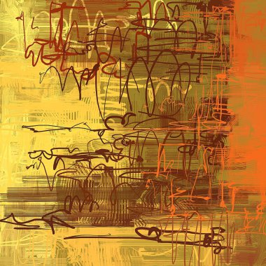 farklı unsurlar ile grunge arka plan