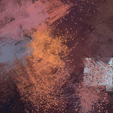 farklı renk desenleri ile grunge sanat arka plan