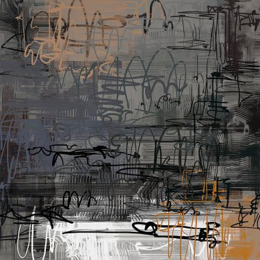 Farklı renk kalıplarına sahip soyut grunge arkaplanı