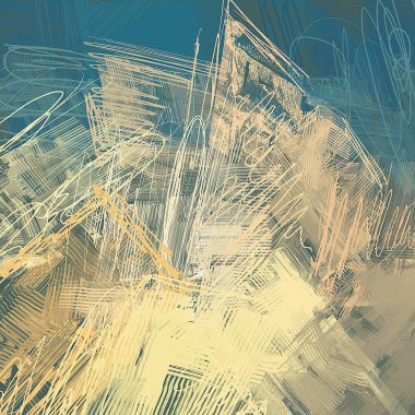 Farklı renk kalıplarına sahip soyut grunge arkaplanı