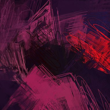 Farklı renk kalıplarına sahip soyut grunge arkaplanı