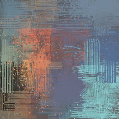 Farklı renk kalıplarına sahip soyut grunge arkaplanı