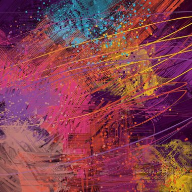 Metnin için alanı olan soyut arkaplan