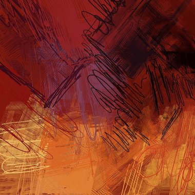 Farklı renk kalıplarına sahip soyut grunge arkaplanı