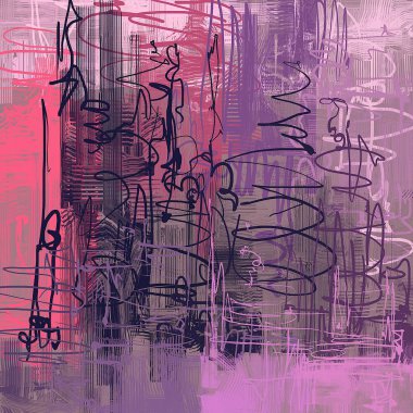 grunge elemanları ile soyut arkaplan