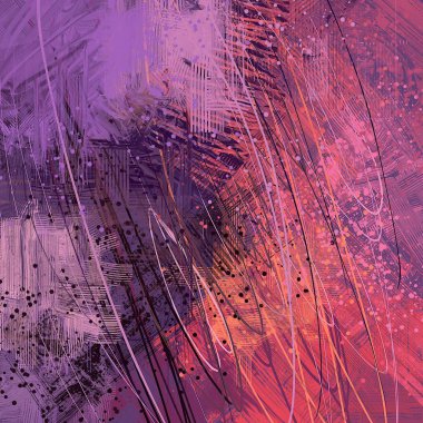 Farklı renk kalıplarına sahip soyut grunge arkaplanı