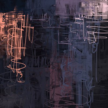 Farklı renk kalıplarına sahip soyut grunge arkaplanı