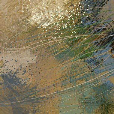 farklı desenler ile Soyut Fraktal arka plan