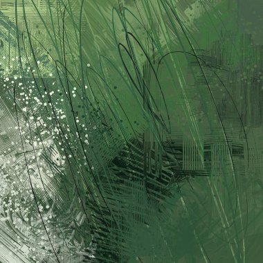 metin için alanı olan soyut yeşil arkaplan