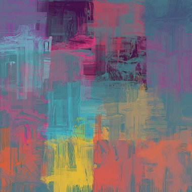 Farklı renk kalıplarına sahip soyut grunge arkaplanı