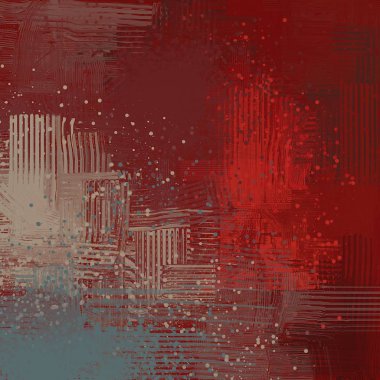 Farklı renk kalıplarına sahip soyut grunge arkaplanı