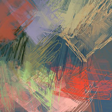 Farklı renk kalıplarına sahip soyut grunge arkaplanı