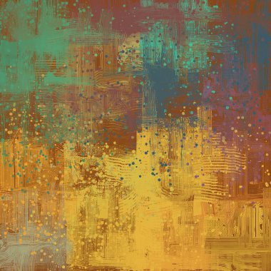 Farklı renk kalıplarına sahip soyut grunge arkaplanı