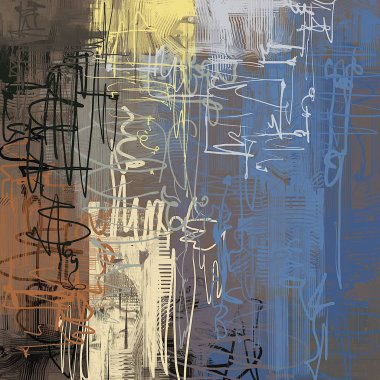 farklı desenler ile eski grunge arka plan