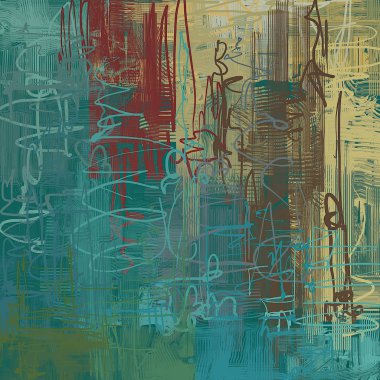 Farklı renk kalıplarına sahip soyut grunge arkaplanı