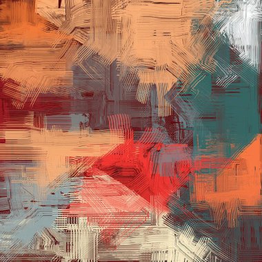 Farklı renk kalıplarına sahip soyut grunge arkaplanı