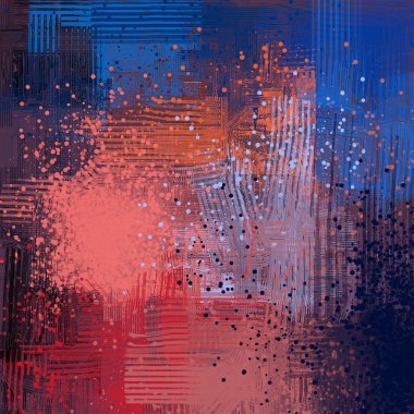 Farklı renk kalıplarına sahip soyut grunge arkaplanı