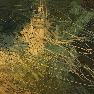 Farklı renk kalıplarına sahip soyut grunge arkaplanı