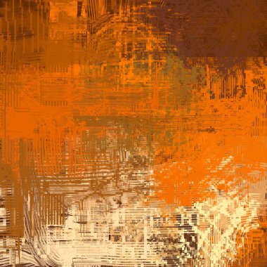 farklı Vintage desenleri ile eski grunge arka plan