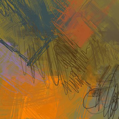 Farklı renk kalıplarına sahip soyut grunge arkaplanı