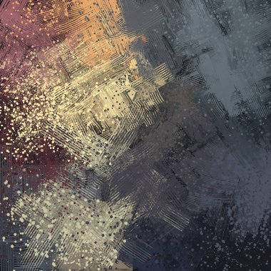 Farklı renk kalıplarına sahip soyut grunge arkaplanı