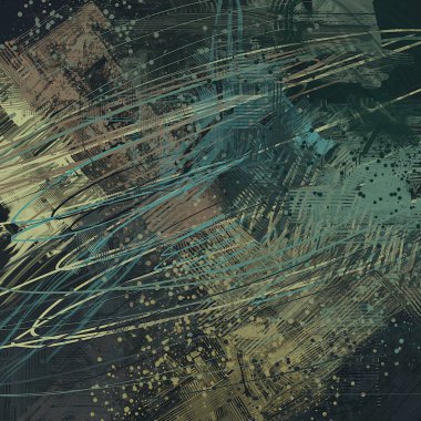 Farklı renk kalıplarına sahip soyut grunge arkaplanı