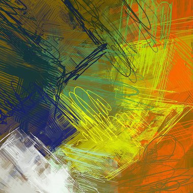 Farklı renk kalıplarına sahip soyut grunge arkaplanı