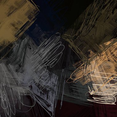 Farklı renk kalıplarına sahip soyut grunge arkaplanı