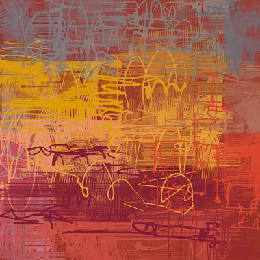 Farklı renk kalıplarına sahip soyut grunge arkaplanı