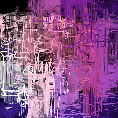 Farklı renk kalıplarına sahip soyut grunge arkaplanı