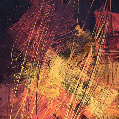 Metin için alanı olan soyut grunge arkaplanı