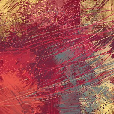 Farklı renk kalıplarına sahip soyut grunge arkaplanı