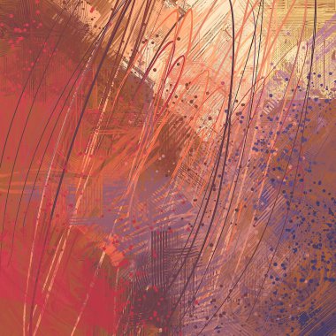 Farklı renk kalıplarına sahip soyut grunge arkaplanı