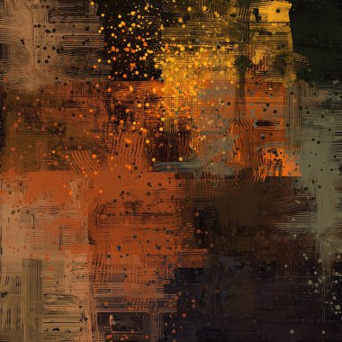 farklı desenler ile vintage grunge arka plan