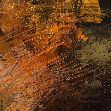 farklı desenlere sahip soyut grunge arkaplanı