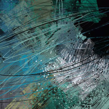 Metin için alanı olan soyut grunge arkaplanı