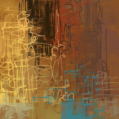 Metin için alanı olan soyut grunge arkaplanı