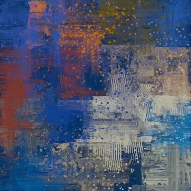 Farklı renk kalıplarına sahip soyut grunge arkaplanı