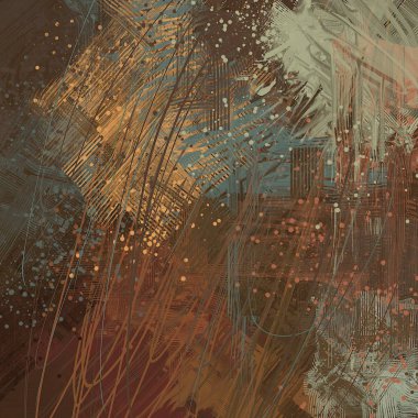 Metin için alanı olan soyut grunge arkaplanı