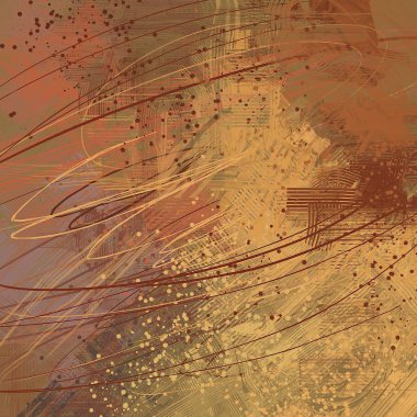 Farklı renk kalıplarına sahip soyut grunge arkaplanı