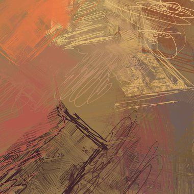 Farklı renk kalıplarına sahip soyut grunge arkaplanı