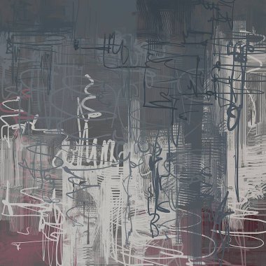 Farklı renk kalıplarına sahip soyut grunge arkaplanı