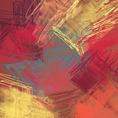 Farklı renk kalıplarına sahip soyut grunge arkaplanı