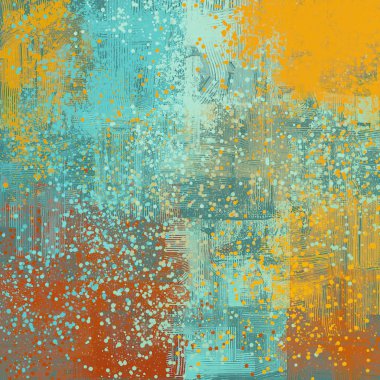 Farklı renk kalıplarına sahip soyut grunge arkaplanı