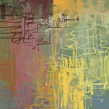 Farklı renk kalıplarına sahip soyut grunge arkaplanı