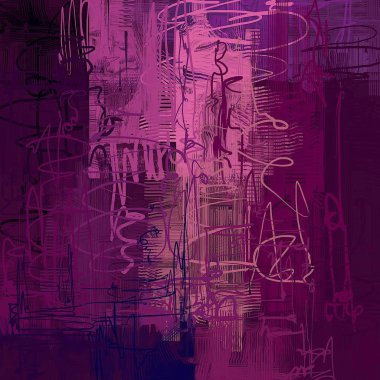 Farklı renk kalıplarına sahip soyut grunge arkaplanı