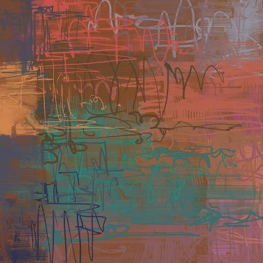 Farklı renk kalıplarına sahip soyut grunge arkaplanı