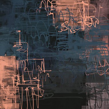 Farklı renk kalıplarına sahip soyut grunge arkaplanı